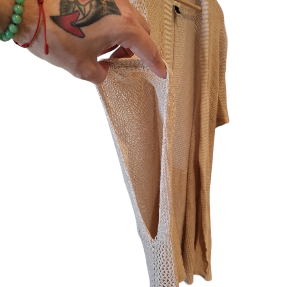 Universal Thread cardigan textured stitching side pocket versitile - Picture 6 of 8